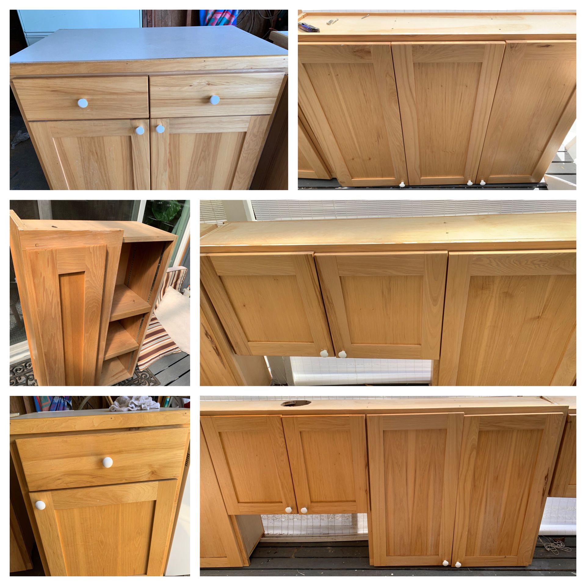 REDUCED PRICE! HICKORY KITCHEN CABINETS