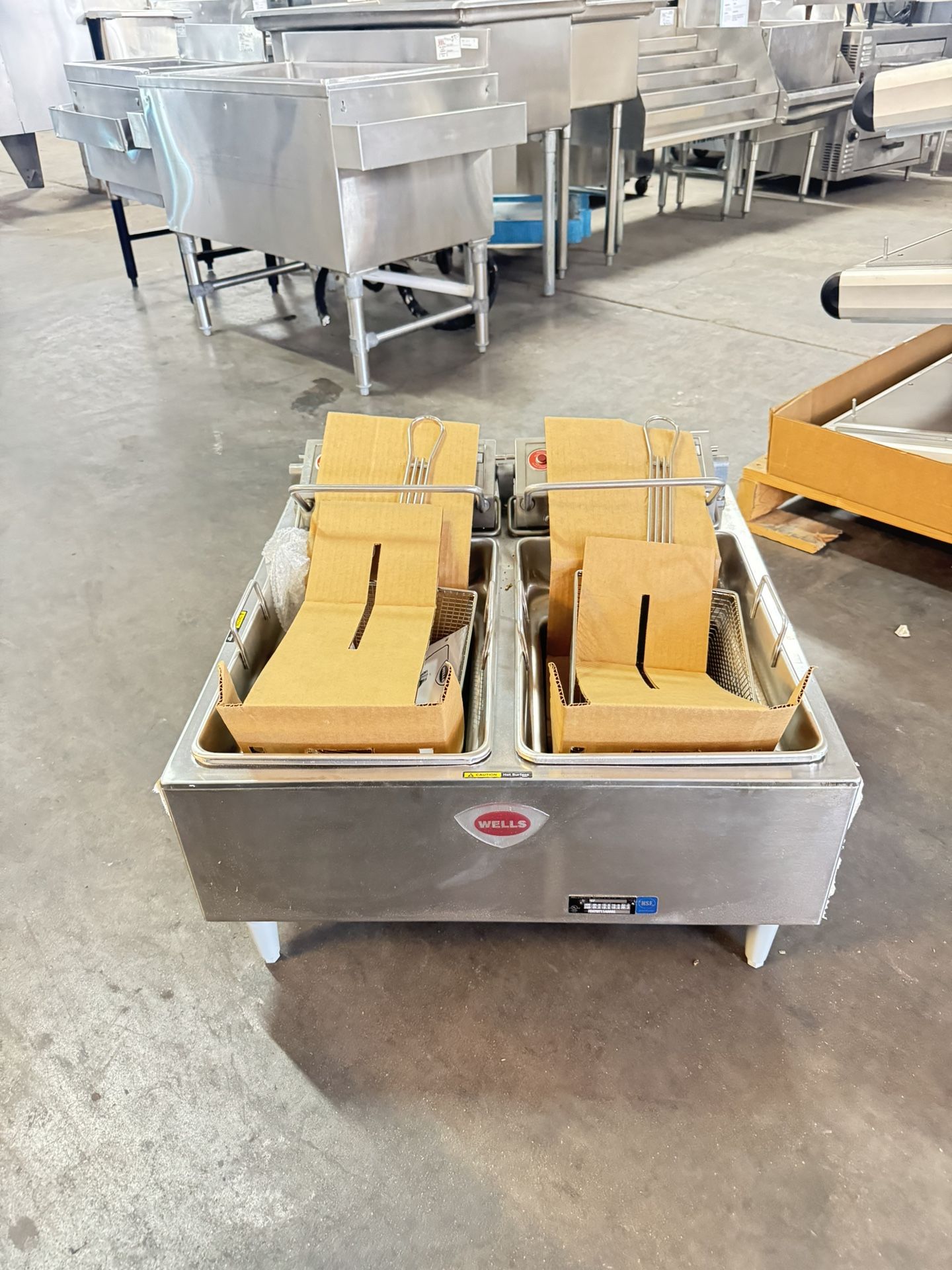 CounterTop Double Fryer WELLS