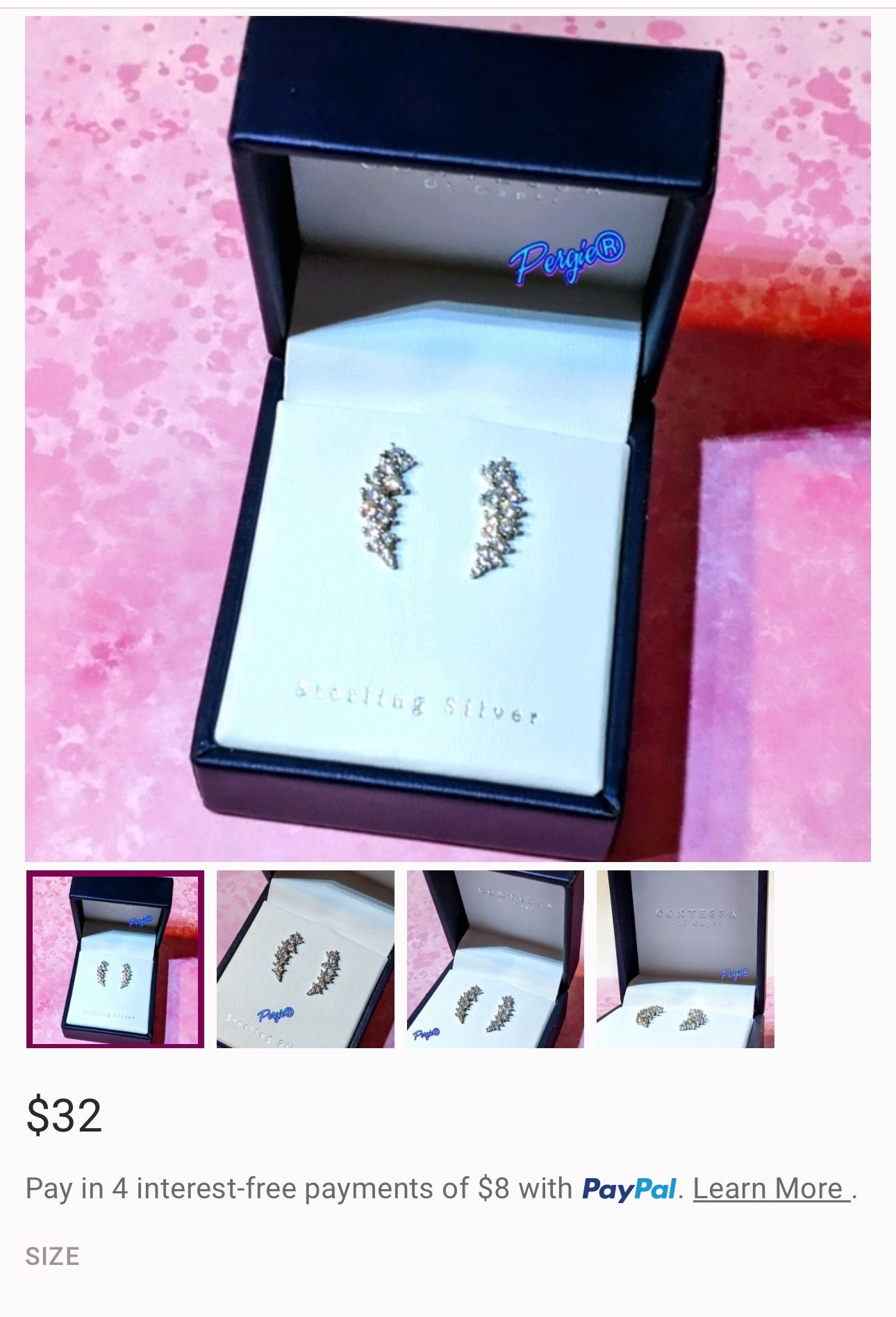 Addison Blvd Sterling Silver Earrings – Chic & Elegant Style