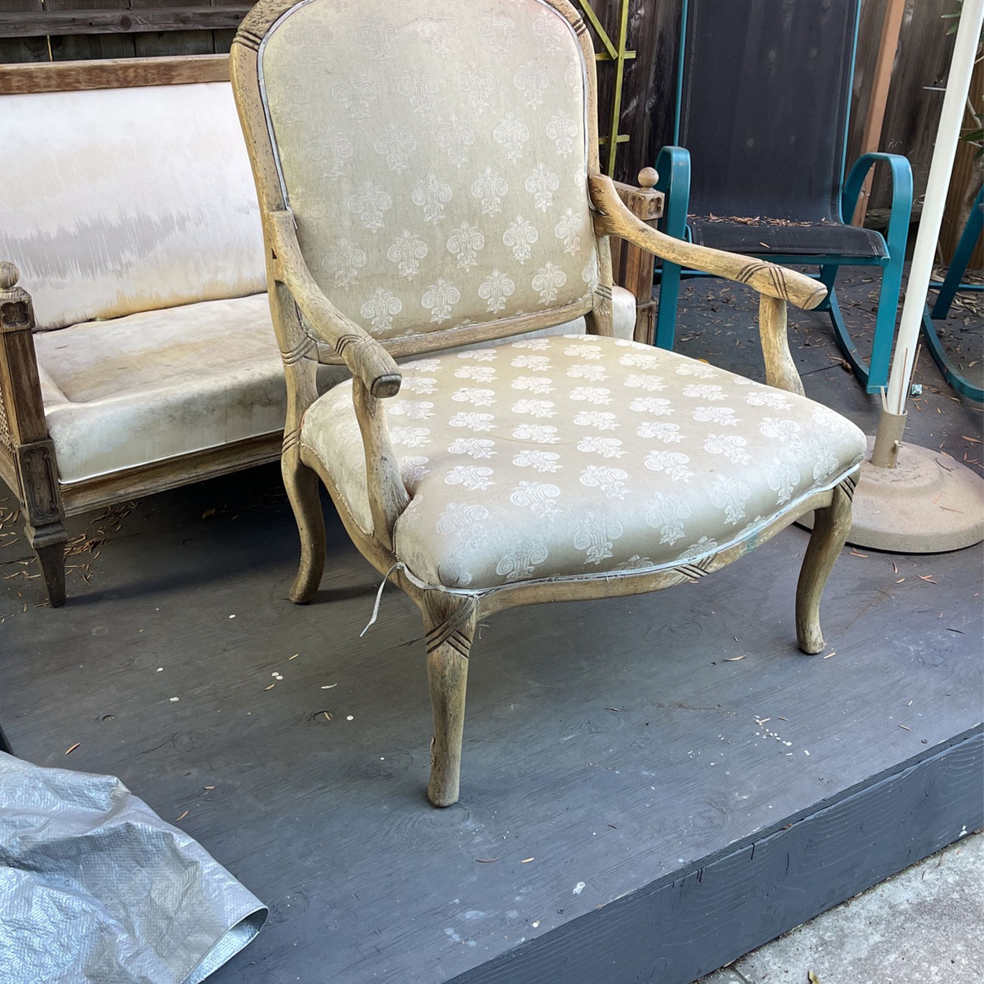 Oversized Vintage Chair 