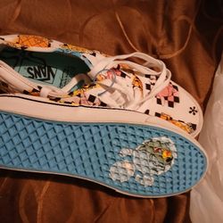 MEN'S SIZE 11 SPONGE BOB VANS