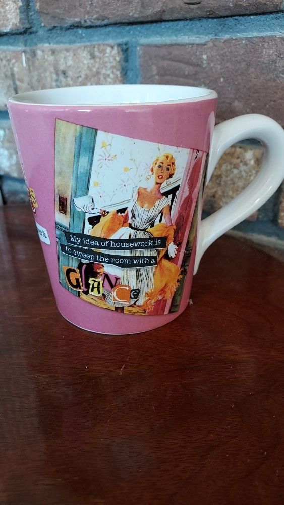 Cypress Home Housework Mug Pink She's Got Issues