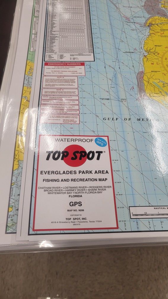 Kayak Hot Spot Fishing .map Flamingo