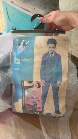Joker Halloween costume kids XL
