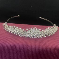 Wedding Tiara / Tiara / Crystal Tiara / Head Piece