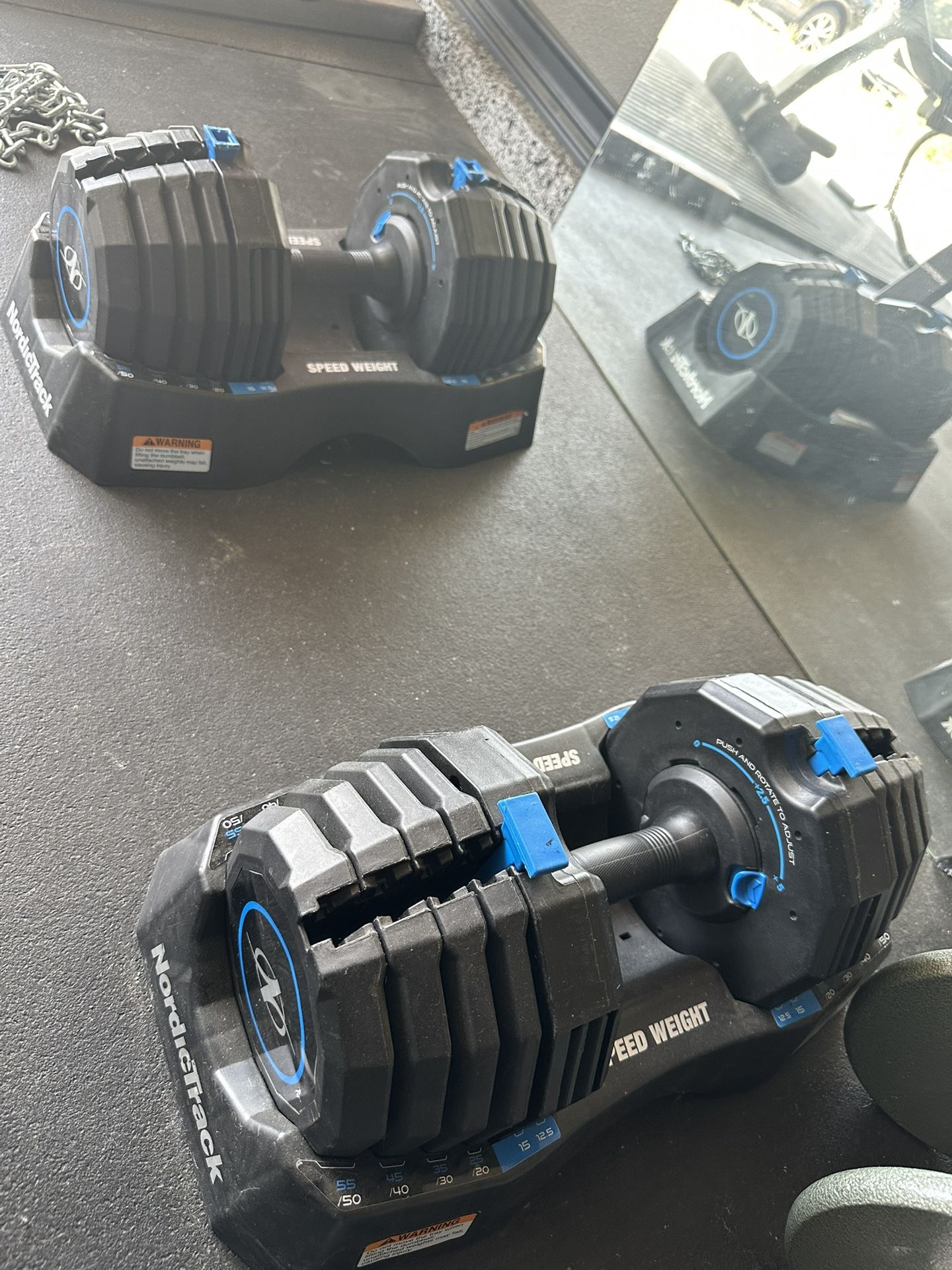Nordic Trac Adjustable Dumbbell Set