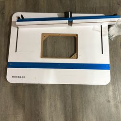 Rockler Router Table Top and Fence - Read description 
