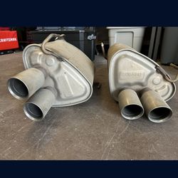 OEM parts: 2022 Subaru Wrx Stock Muffler (2 Pieces) 