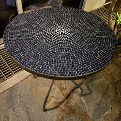 Vintage Mosaic Outdoor Table