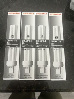 Sylvania CF26DD/E/841/ECO 4pin bulbs