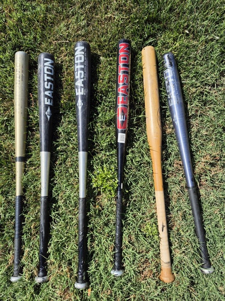 Used Softball Bats. All of Them For $20.00.