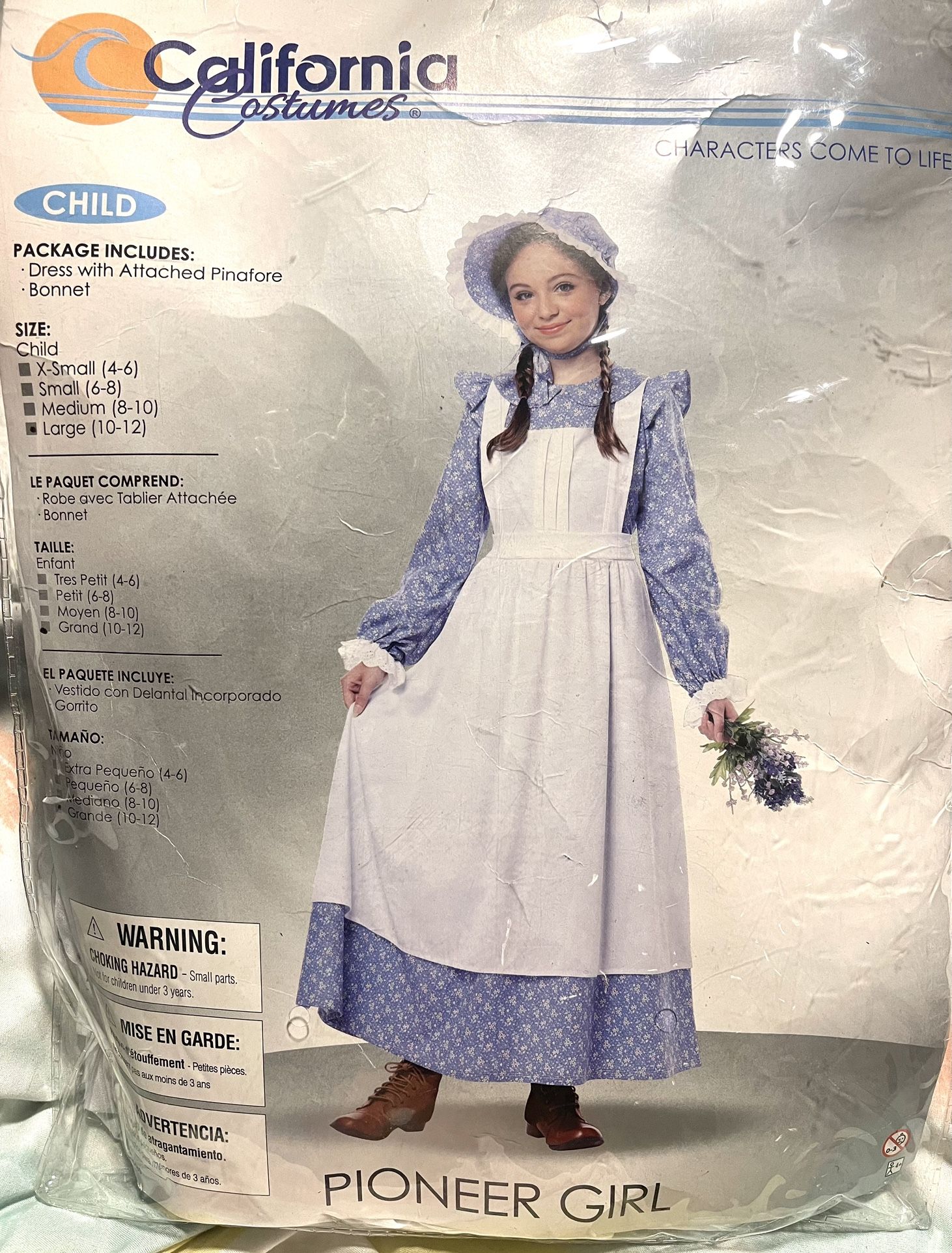 Pioneer Girl Custome Large 10-12