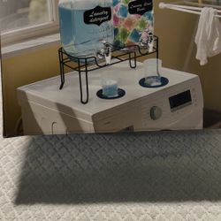 🧺 Laundry Detergent Glass Dispenser Set – New in Box