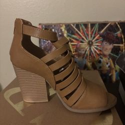 Wedge Heels Open Toed