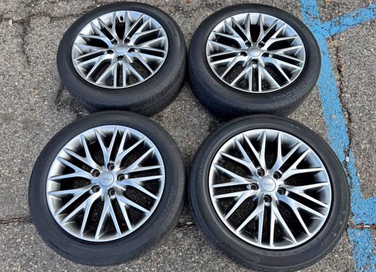20” Dodge Durango Jeep Grand Cherokee Wrangler Commander Gladiator Summit Overland Rims Wheels Tires Set