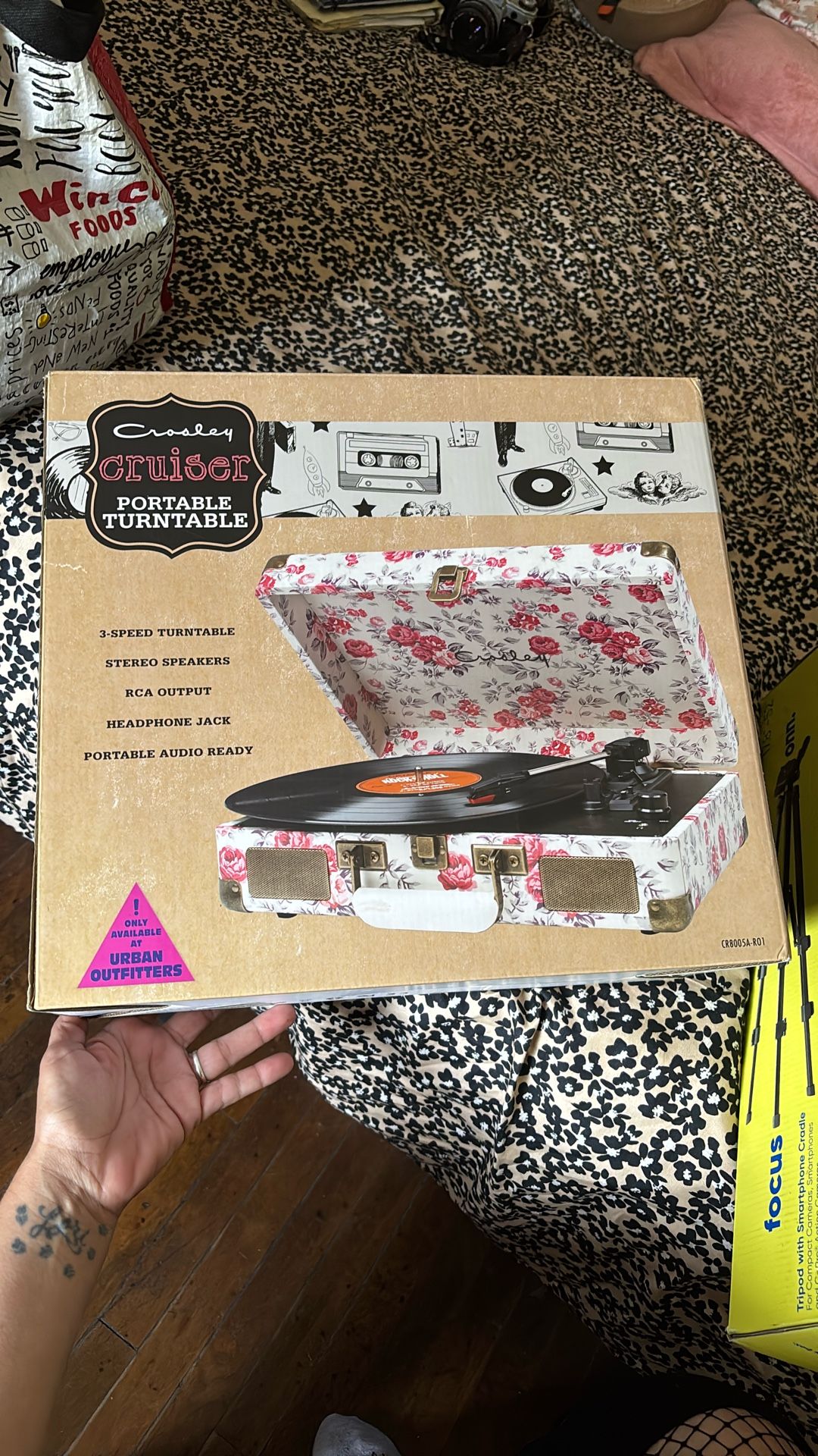 Crosley Floral Record Player Urban Outfitters