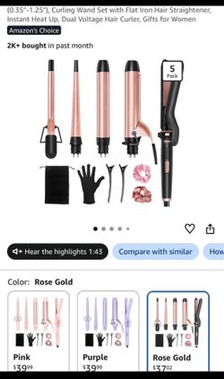 Curl wand