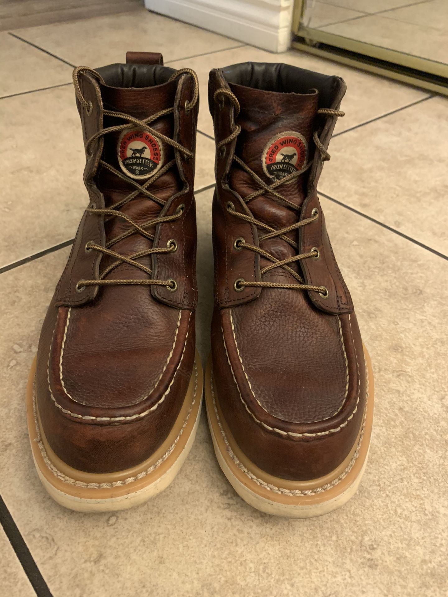 Red wing work boots