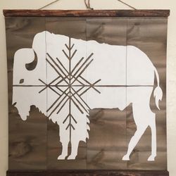 White Buffalo/Bison Artwork