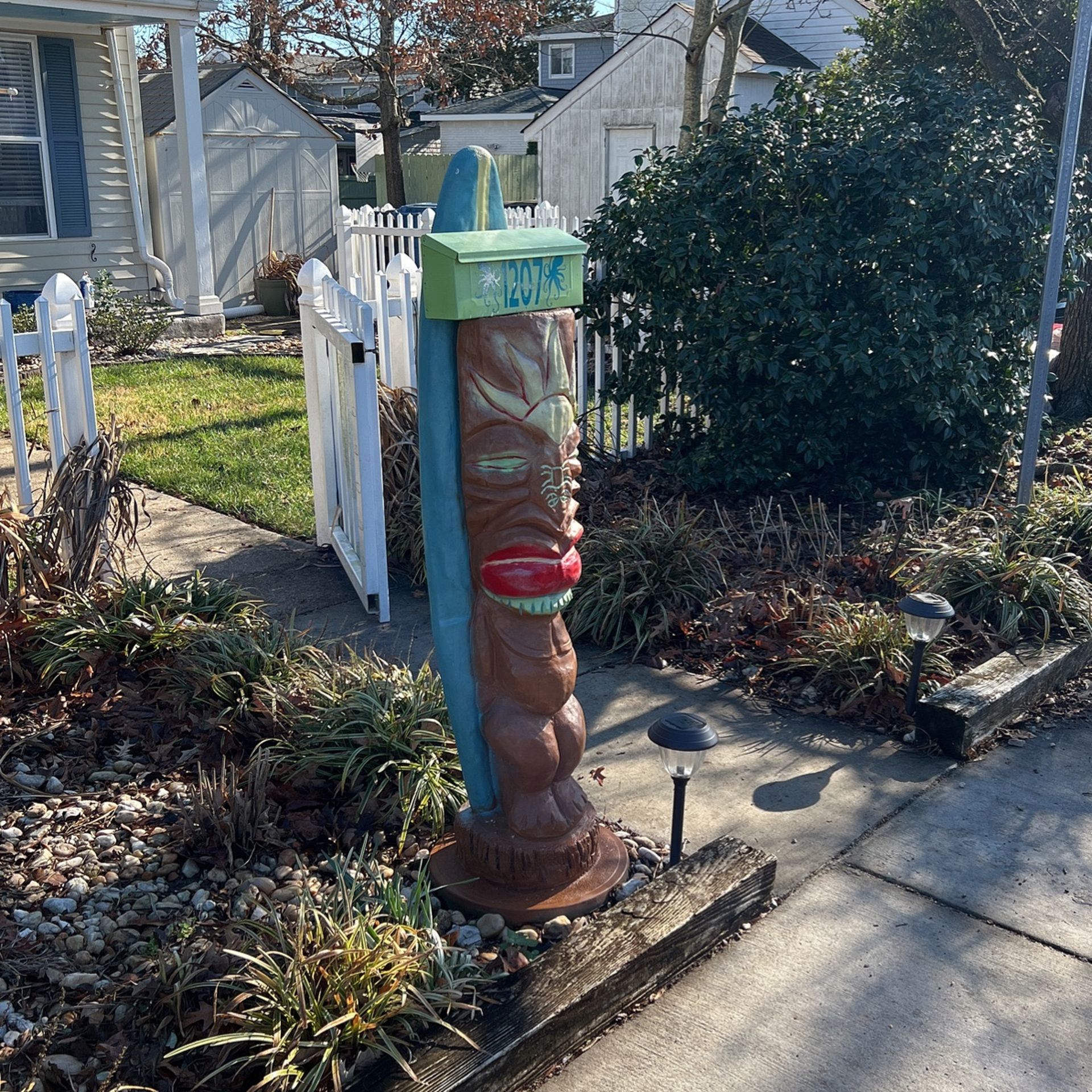 Tiki Surf Board Mailbox for Sale in Virginia Beach, VA OfferUp