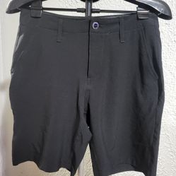 Men's Black Volcom Casual Shorts Size 28