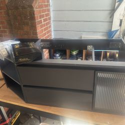 Gray Bathroom Vanity – 47” x 21.5” – Modern Design