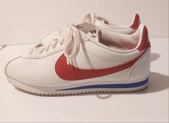 Nike Cortez White And Red Forrest Gump 807471-103 - Size 7.5