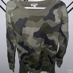 Camo Sweater