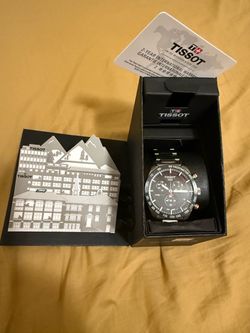 Tissot PRS 516 Chronograph Watch Rare including date complication T044 417 21 051 00