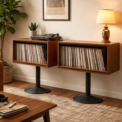 Custom record cabinets