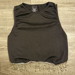 Sparkly Crop Top (M)