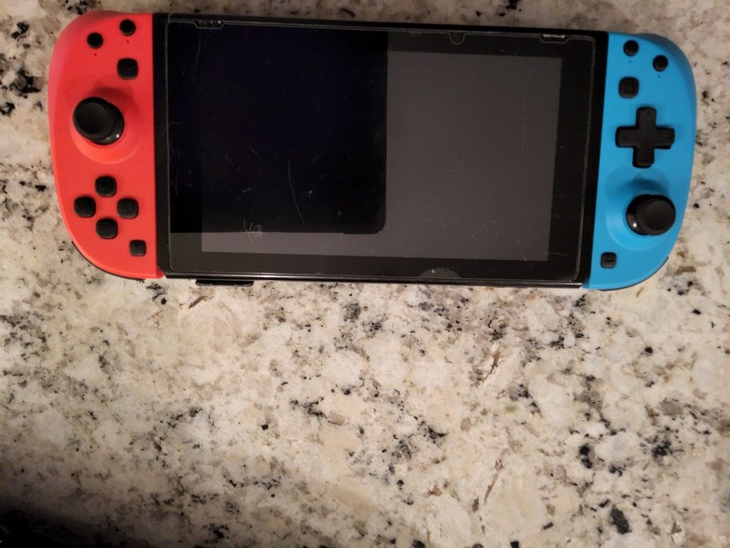 Nintendo Switch With Games And Accessories