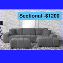 🌼FREE DELIVERY🌼Brand New Sectional Sofa Couch 