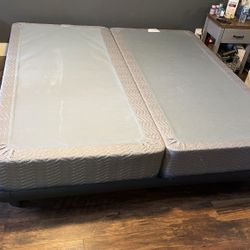 Box spring And Frame For A King