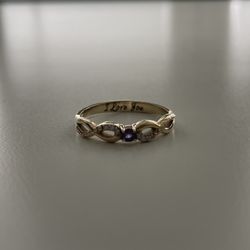 Gold Promise Ring
