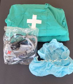 Medical Halloween Costume Set Adult Size