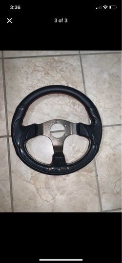 Quick release steering wheel