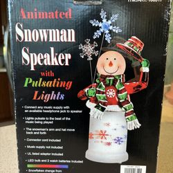 From Costco Christmas Snowman