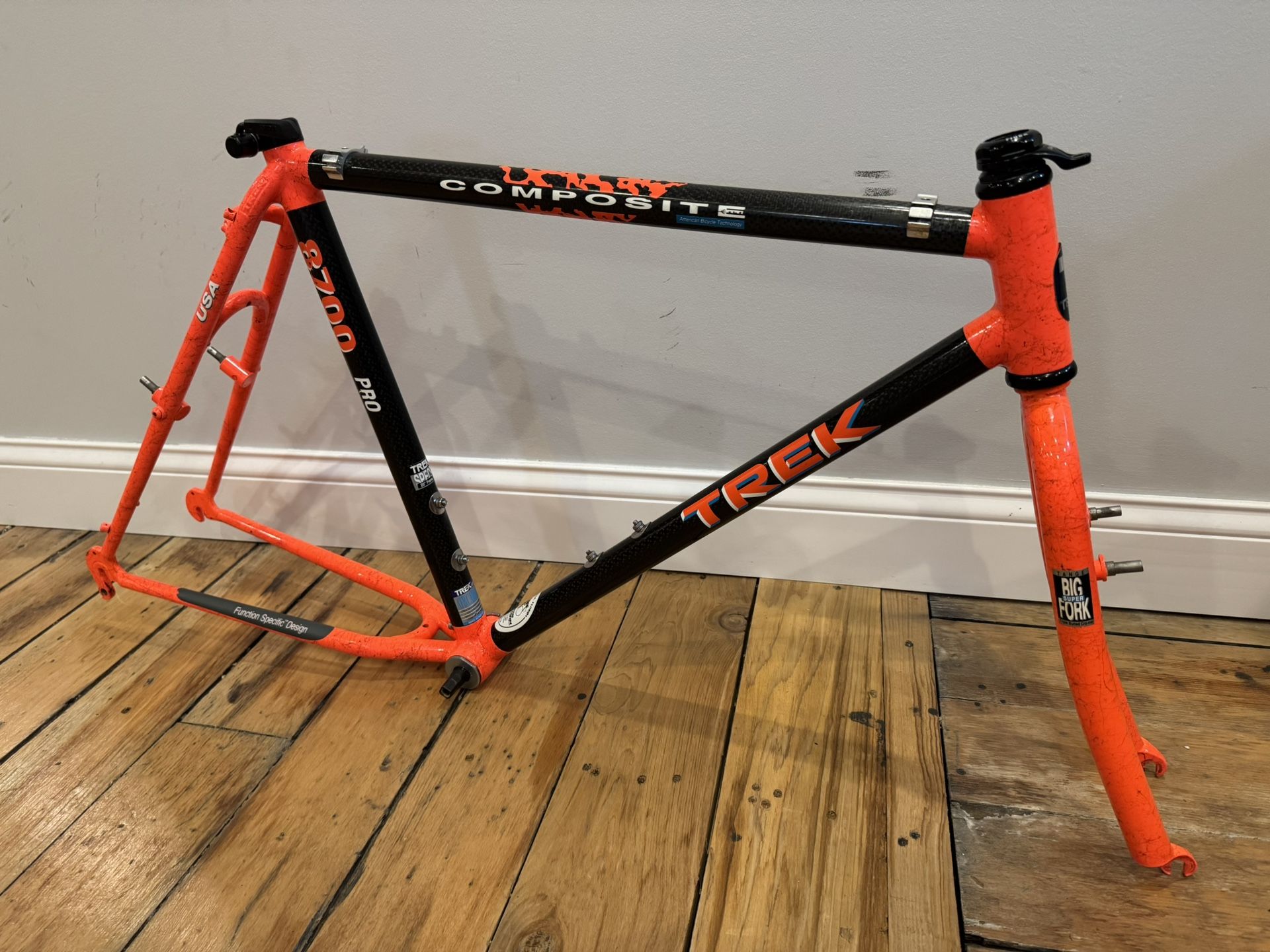 Trek 8700 Carbon Mountain Bike Frame