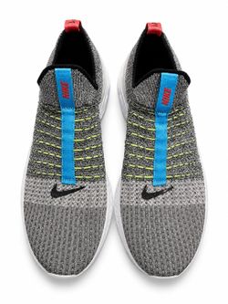 Nike React Phantom Run Men's Low Top Slip-On Running Sneakers Gray/Blue/PinkNike React Phantom Run Men's Low Top Slip-On Running Sneakers Gray/Blue/Pi