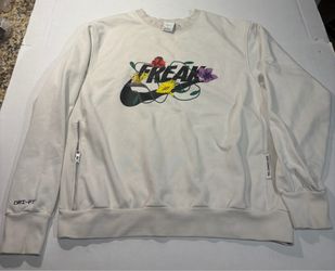 Nike Standard Issue "Freak" Dri-Fit Floral Sweatshirt - Size M