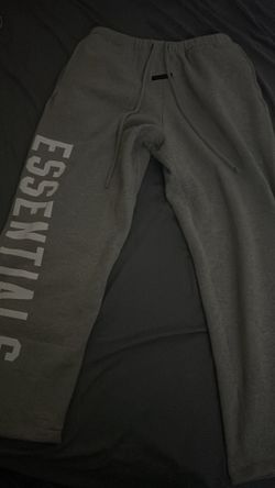 Gray essentials sweats size large