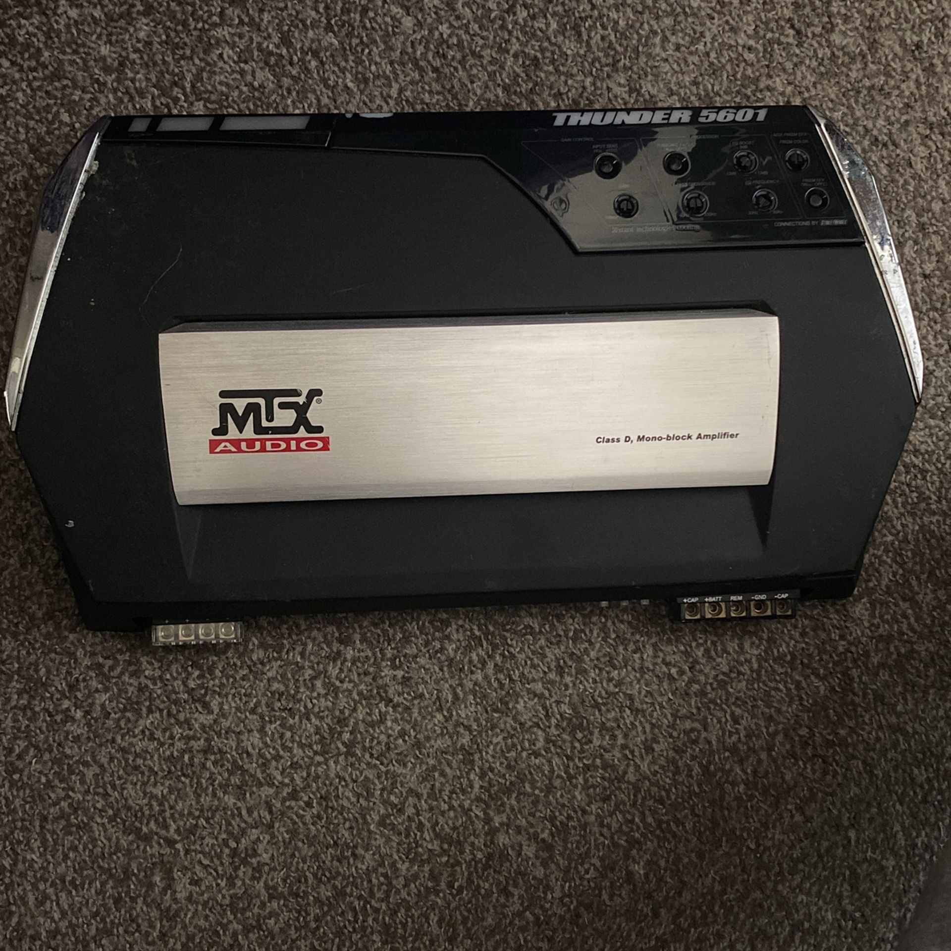 MTX AUDIO THUNDER , Class D, Mono-block Amplifier