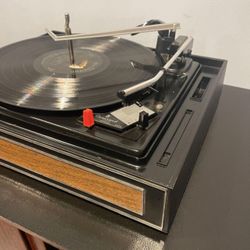Mid Century Garrard Turntable / Record Player