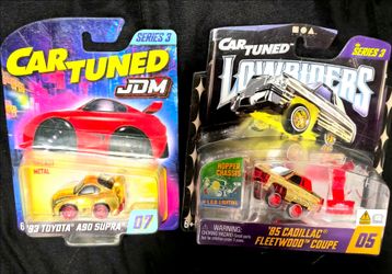 CarTuned Double Dripped Lowrider Cadillac OR JDM Supra