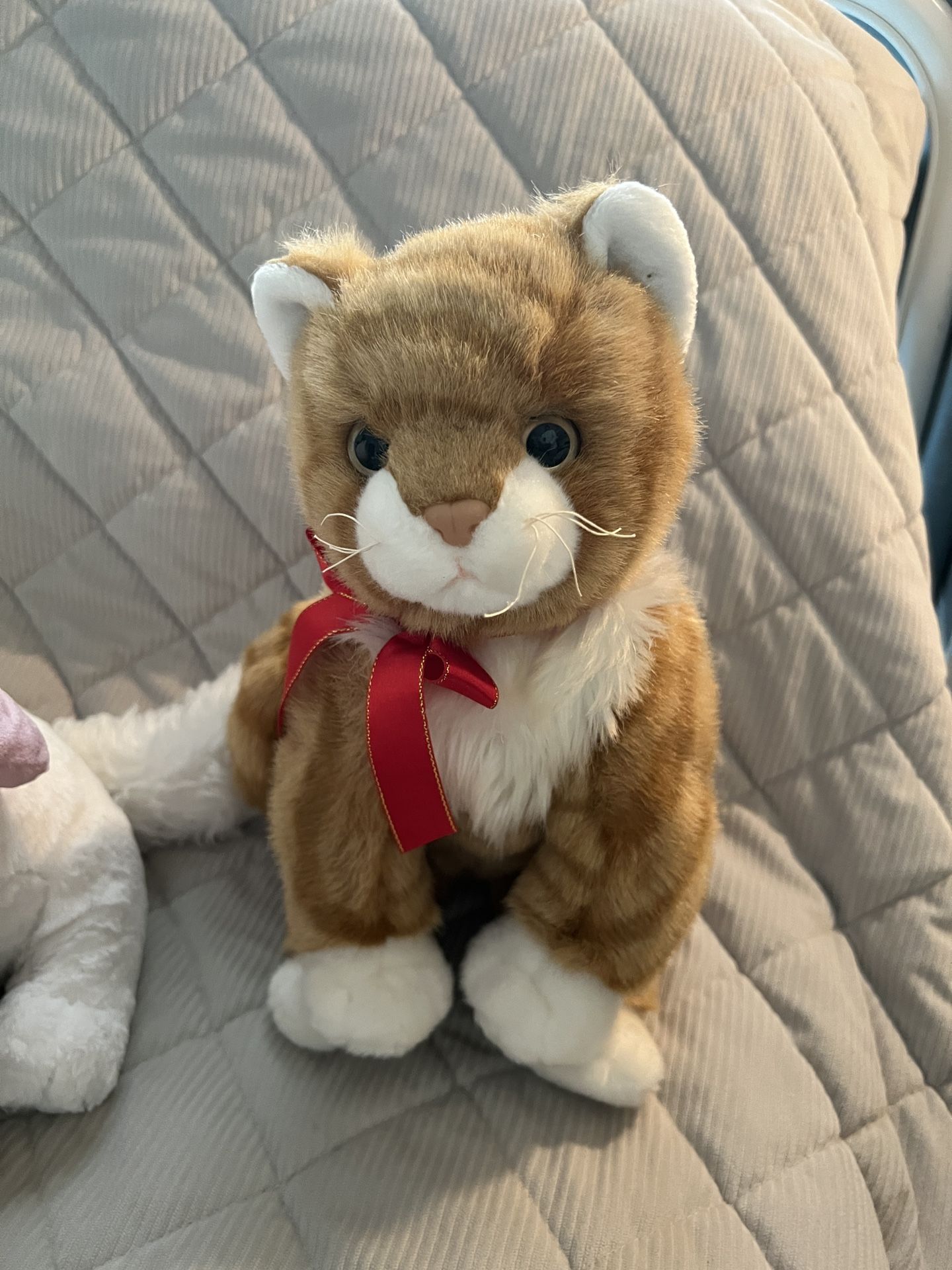 Orange Tabby Cat Plush