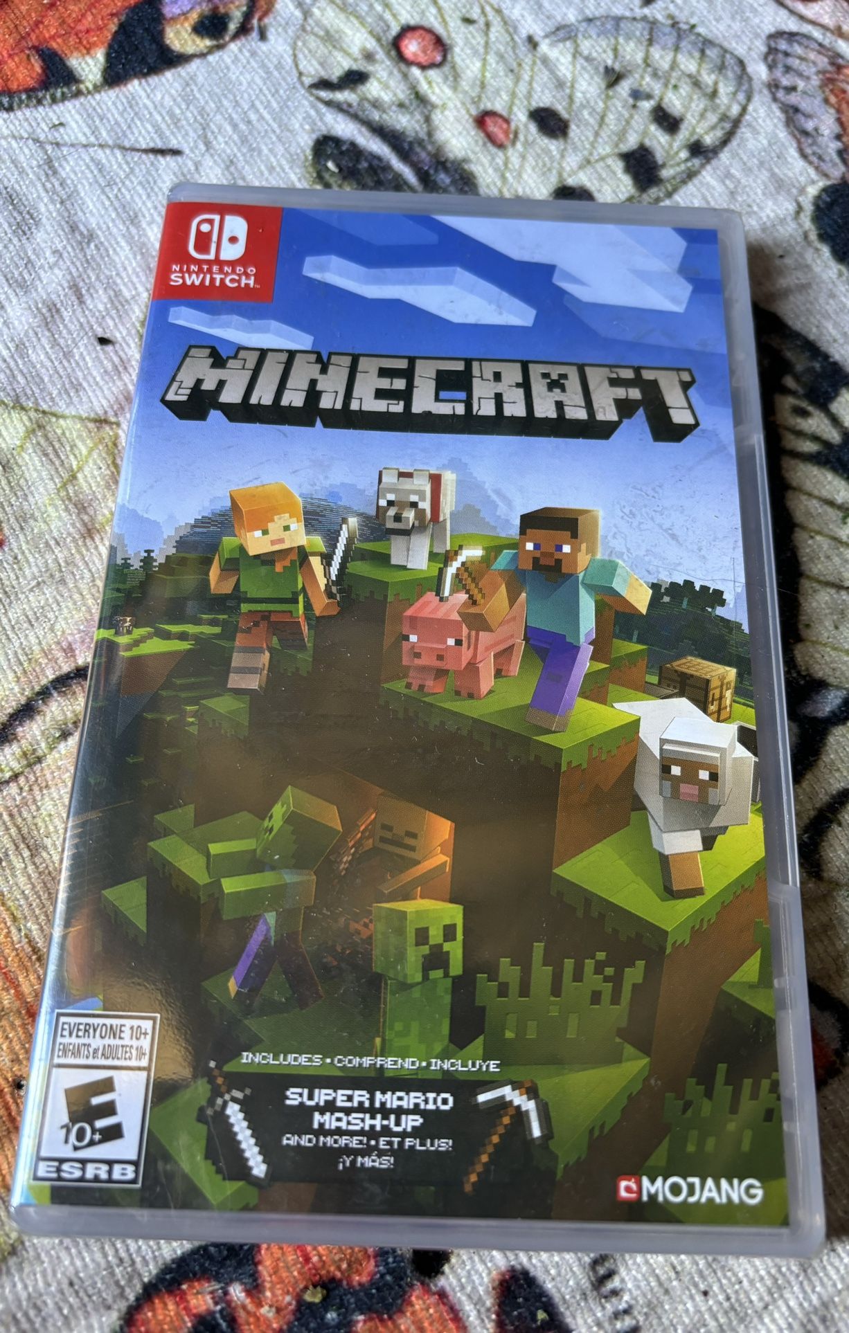 Nintendo Switch Minecraft-(w/super mario mash-up) Video game