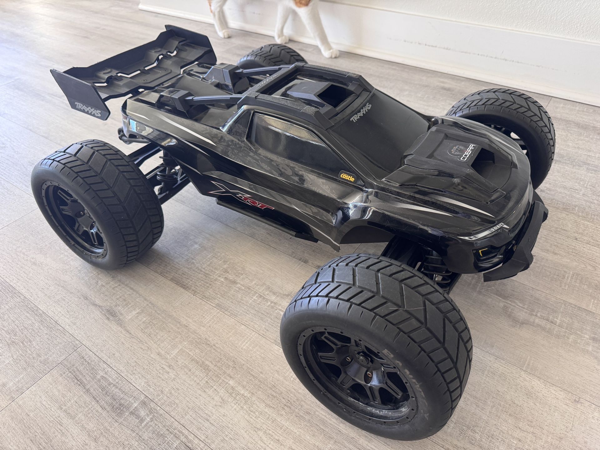 Traxxas XRT Limited Black Edition - Fresh Castle Cobra 5 (Jan 2026 w/ Proof) + Castle 1100KV Motor