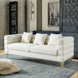 NEW 81” Sofa (s) White