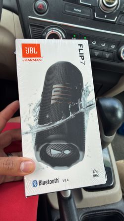 🔥 JBL FLIP 7 BRAND NEW (BLACK) PORTABLE SPEAKER
